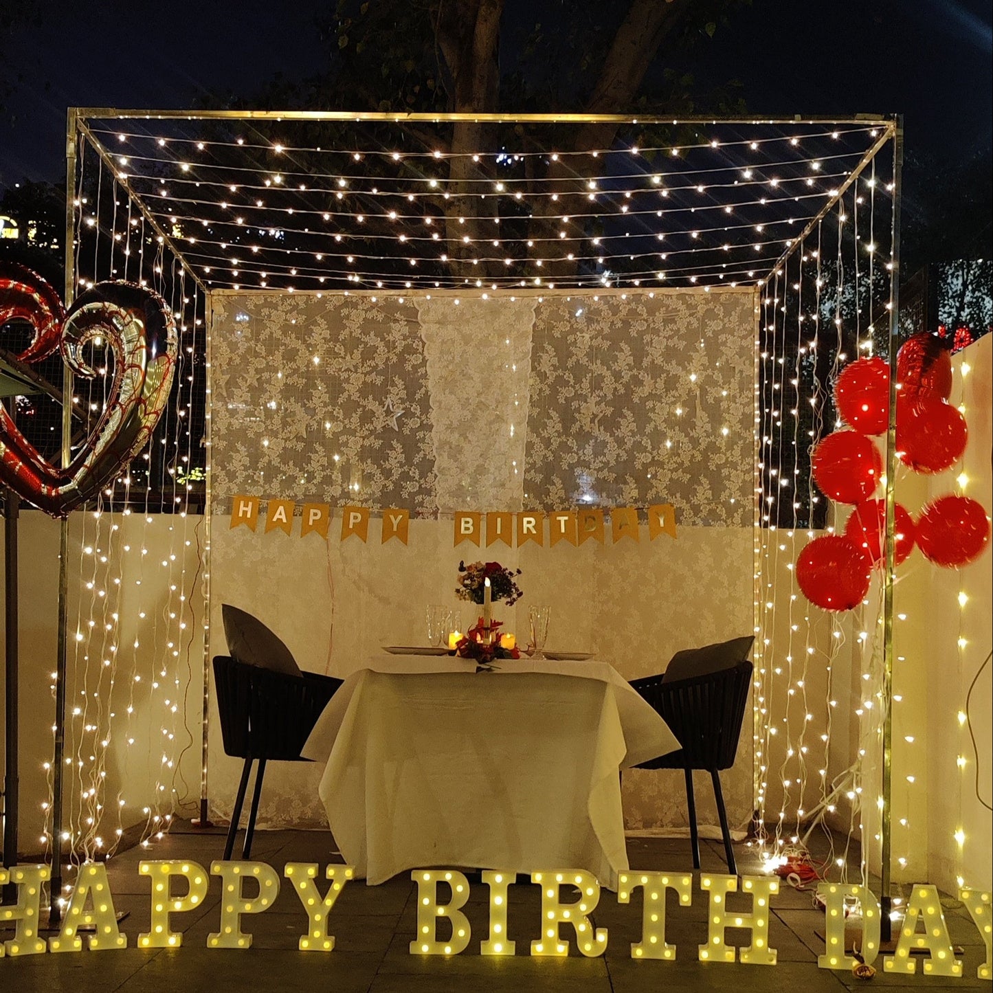 Cabana Candle Light Dinner By Miraculous Memories in Gachibowli, Banjara Hills, Madhapur, Begumpet