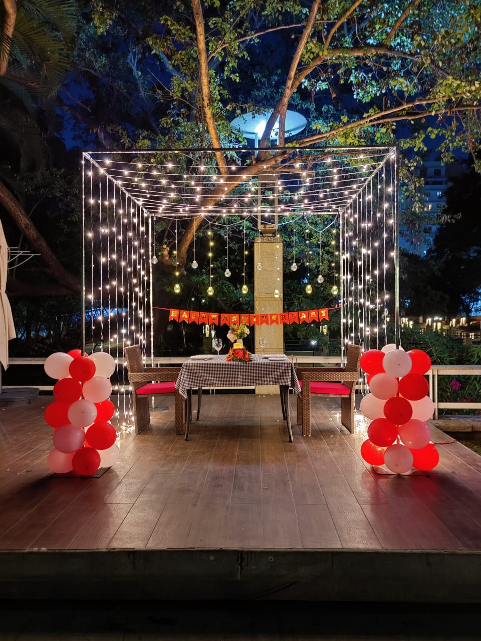 Cabana Candle Light Dinner at Ellaa Hotel, Gachibowli
