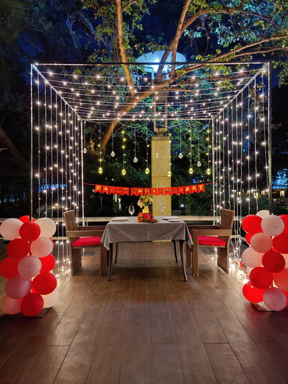 Cabana Candle Light Dinner at Ellaa Hotel, Gachibowli