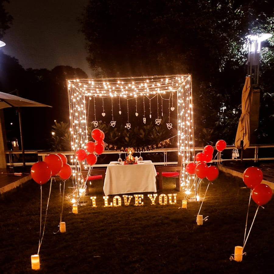 Romantic Cabana Candle Light Dinner, Ellaa Hotel
