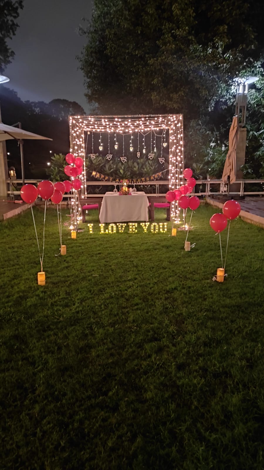 Romantic Cabana Candle Light Dinner, Ellaa Hotel
