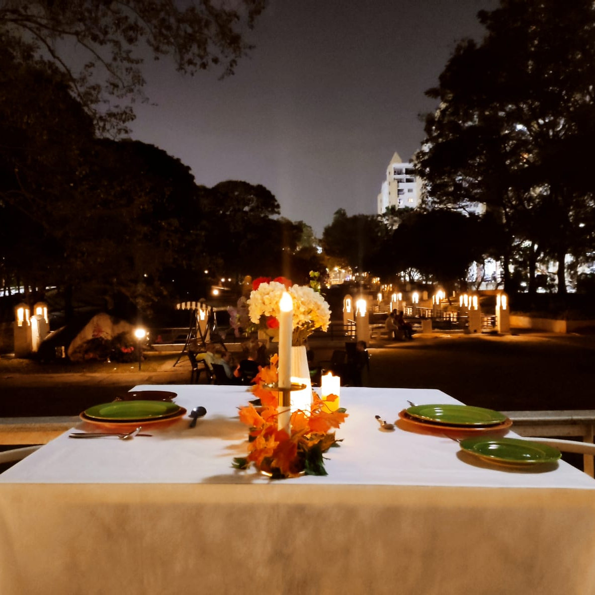 Birthday Celebration in Hyderabad: Stunning Candle Light Dinner Decor