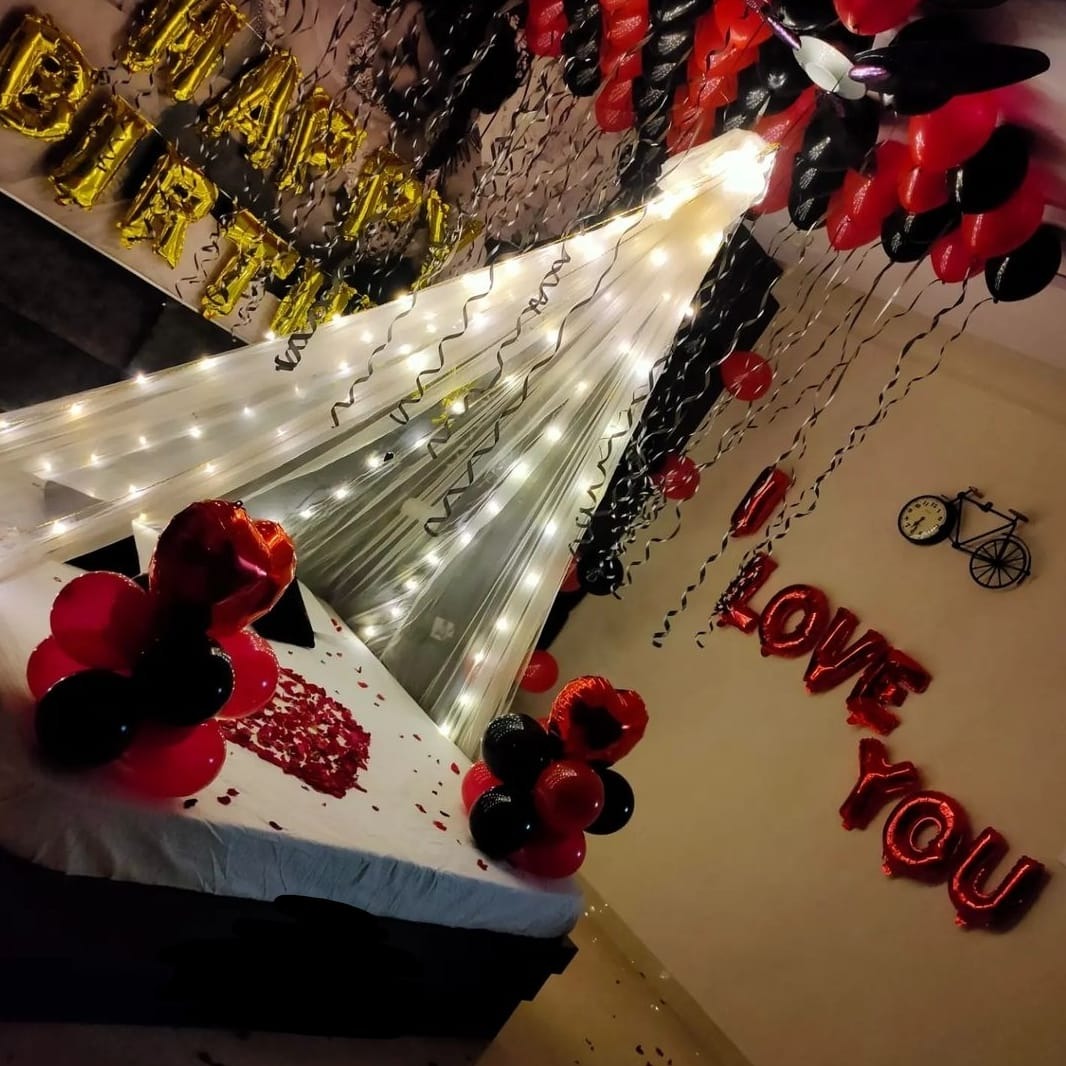 Balloon Home Tent Decor in Hyderabad for Proposal