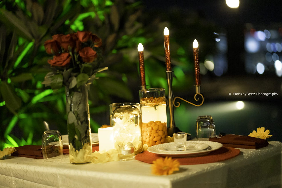 Best Poolside Candle Light Dinners in Hyderabad