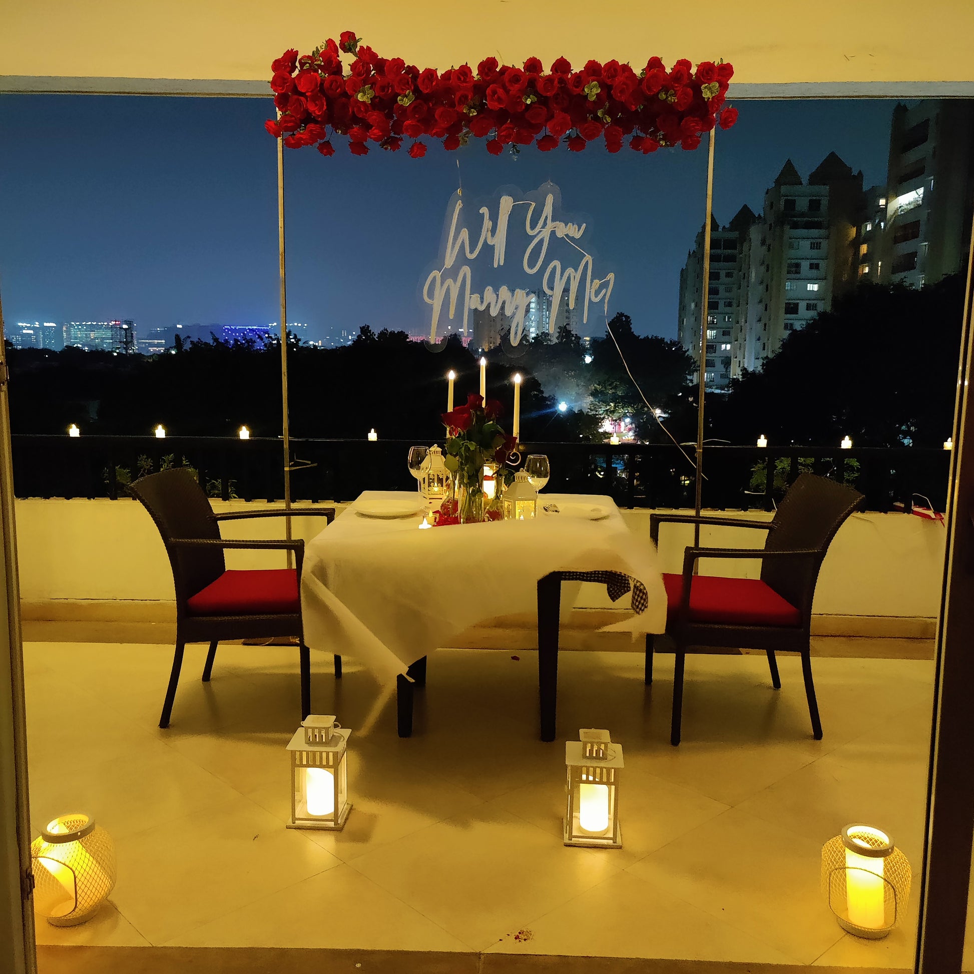 Best & Private Proposal Setup n Location in Hyderabad By Miraculous Memories