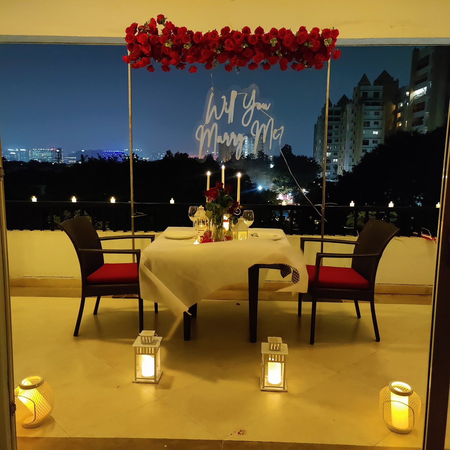 Best & Private Proposal Setup n Location in Hyderabad By Miraculous Memories