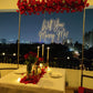 City View Candle Light Dinner & Proposal Setup by Miraculous Memories