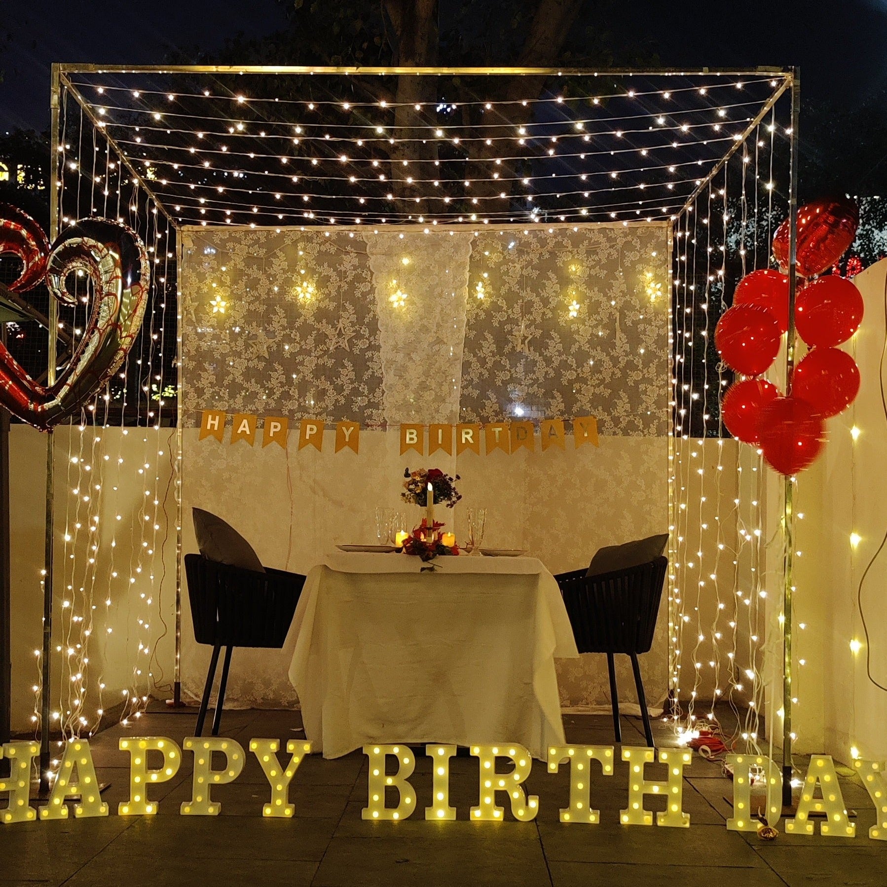 Birthday Celebration for Couples in Hyderabad By Miraculous Memories
