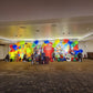 Ultimate Superhero Avengers Birthday Decoration with Balloon Arch & Marvel Characters in Hyderabad