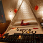 Canopy Decoration at Home / Hotel in Hyderabad for Couples Surprise