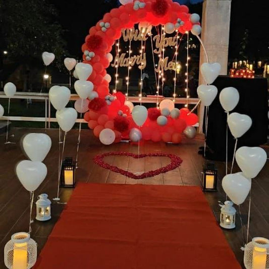 Proposal Setup with Dinner at Ellaa Hotel, Gachibowli