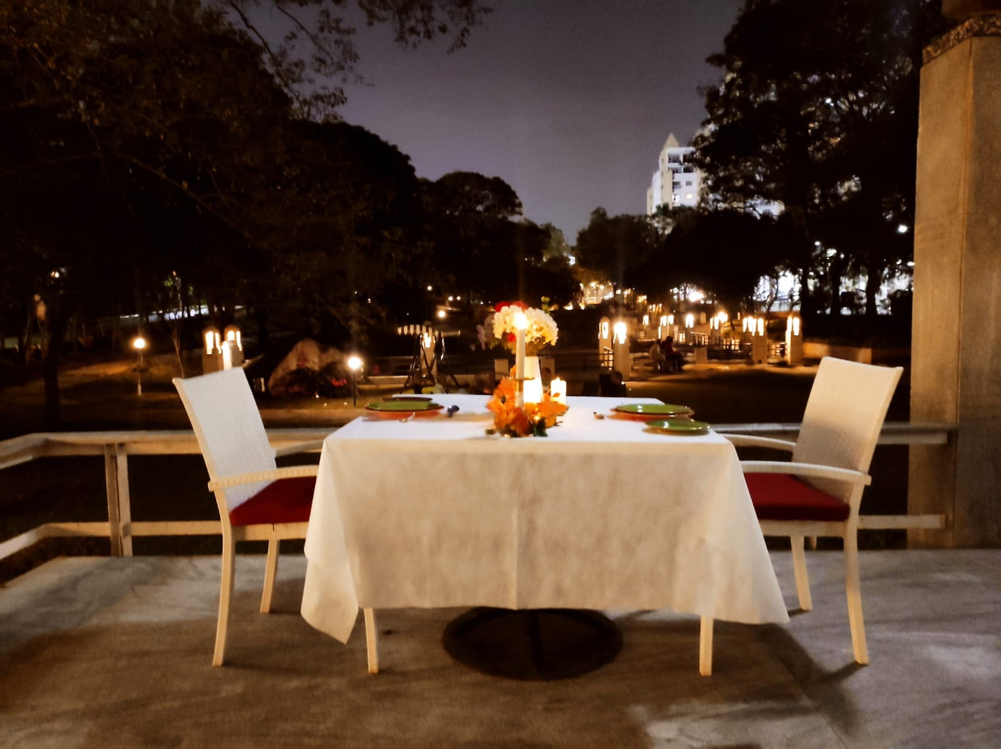 Romantic  Candle Light Dinner at Ellaa Hotel, Gachibowli
