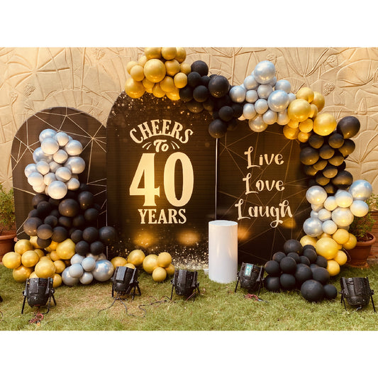 Birthday / Anniversary Decoration in Hyderabad for 40 Years